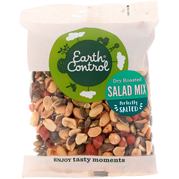 Earth Control Paahdettu ja suolattu salaattisekoitus 125g-Earth Control 烤盐沙拉混合物 125g