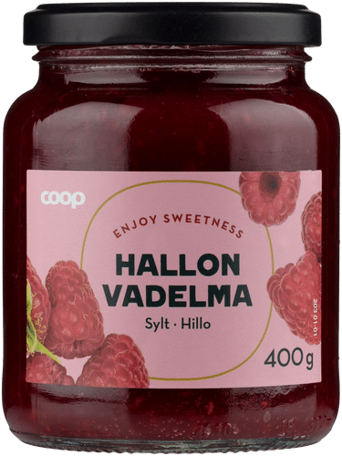 Coop vadelmahillo 400 g
