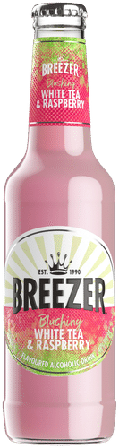 Breezer 水、伏特加、苹果全汁浓缩液(3%)、二氧化碳、酸度调节剂(柠檬酸、柠檬酸钠)、天然橙子食用香精及其他天然食用香精。 0,275 L