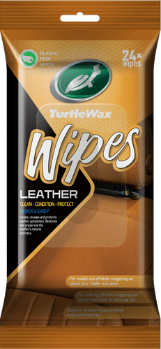 Turtle Wax 皮革清洁湿巾 24kpl
