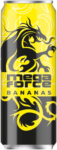 Megaforce Banaani sokeriton energiajuoma 0,5l