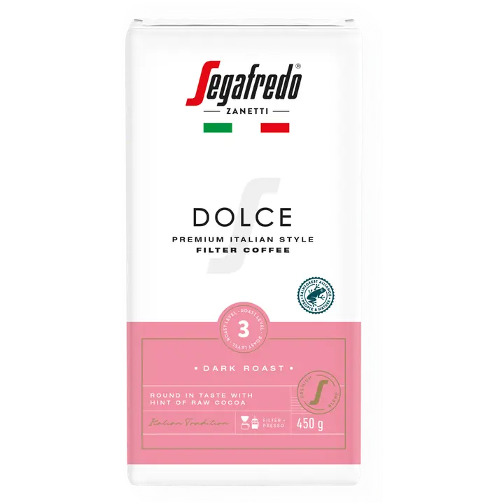 Segafredo Dolce suodatinkahvi RAC 450g|Segafredo Dolce 滴滤咖啡 RAC 450g
