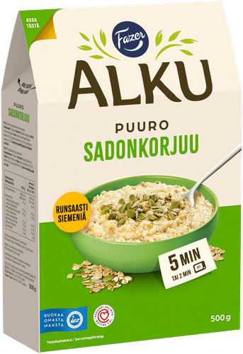 Fazer Alku Sadonkorjuupuuro 500 g|Fazer 阿尔库 丰收粥 500 g