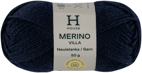 House 美利奴羊毛线 50g CNE-1833 海军蓝