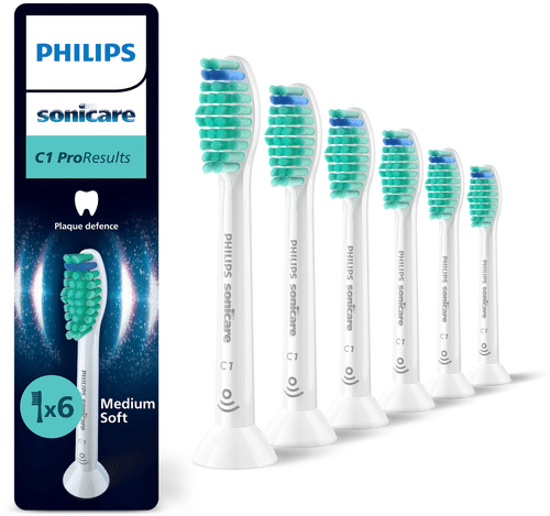 Philips Sonicare C1 ProResults 替换刷头 6支/包,HX6016/87