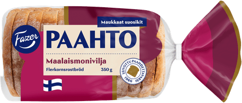Fazer Paahto Maalaismonivilja 350g, paahtoleipä|Fazer Paahto 乡村杂粮面包 350g,吐司片