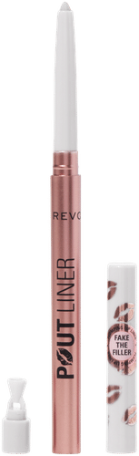 Makeup Revolution Pout Bomb täyteläinen huulenrajaus 1,1g Fake The Filler Clear