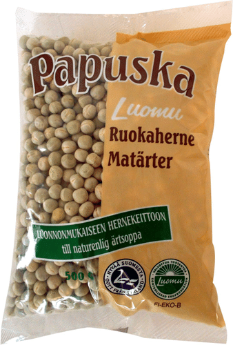 Papuska 有机豌豆 500g