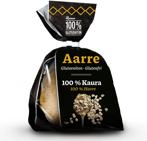 Pirjon Pakari 阿雷无麸质100%燕麦块 4块/袋|Pirjon Pakari Aarre gluteeniton 100 % kaurapala 4 kpl/pss