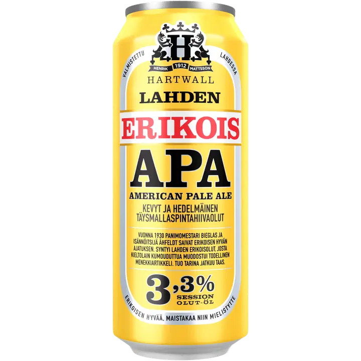 Lahden Erikois Session APA olut 3,3% 0,5 l|Lahden Erikois 会议 APA 饮料 3.3% 0,5 l