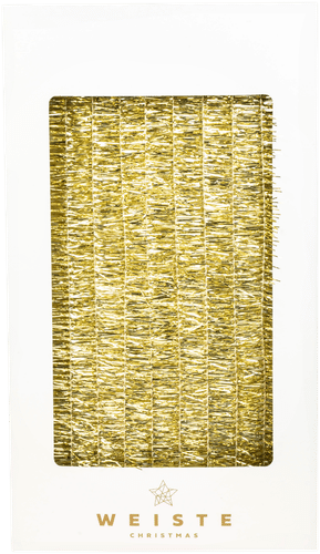 Weiste 25毫米×5米金色编织绳