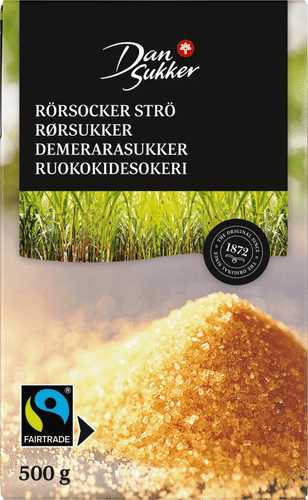 Dansukker Ruokokidesokeri 500g|Dansukker 甘蔗冰糖 500g