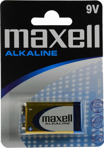 Maxell 6LR61碱性电池 9V