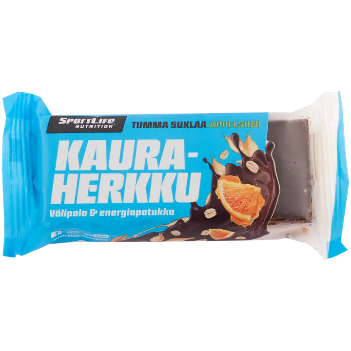 SportLife Nutrition Kauraherkku 70g Tumma suklaa-appelsiini energiapatukka-Sportlife Nutrition 燕麦零食 70 克黑巧克力橙能量棒