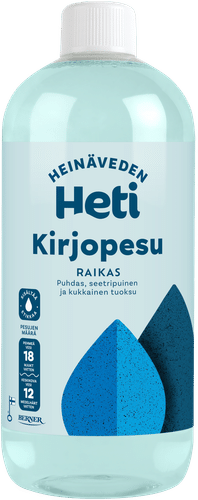 Heinäveden Heti 750ml Kirjopesu Raikas pyykinpesuneste