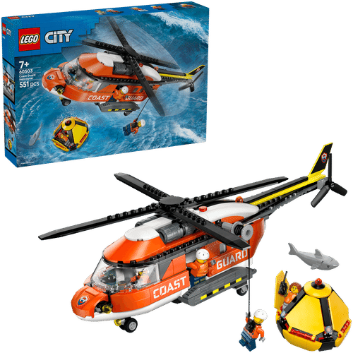 LEGO City Exploration 乐高®城市探险 60503 海岸警卫队直升机