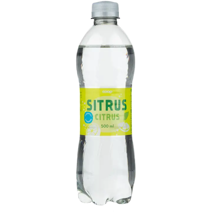 Coop sitrus sokeriton virvoitusjuoma 0,5l|Coop 柑橘无糖软饮料 0,5l