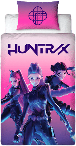 KPop Demon Hunters 儿童被套套装 K-Pop Demon Hunters 150x210+50x60厘米