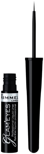 Rimmel London Rimmel 3.5ml Glam Eyes 专业液体眼线笔 002 Velvet Brown 丝绒棕
