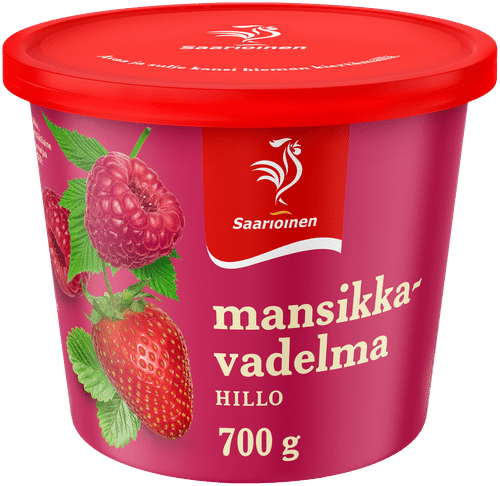 Saarioinen Mansikka-vadelmahillo 700g