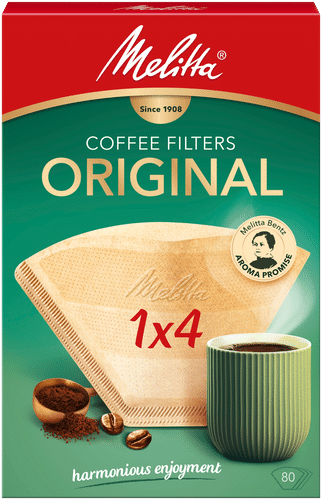 Melitta 1x4/80 棕色滤纸