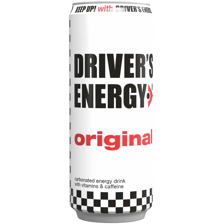 Driver's Energy Drink Original 250ml Energiajuoma|Driver's Energy 喝原味250ml能量饮料