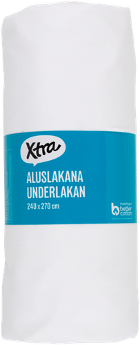 Xtra Uni床垫保护罩 240x270厘米,白色