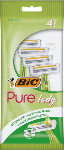 BiC Pure 3 Lady刀头4片装