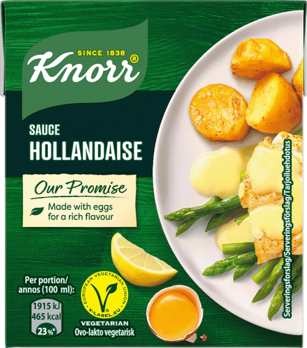 Knorr 荷兰酱 无添加糖 300 ml|Knorr Hollandaise Kastike Ei lisättyä sokeria 300 ml