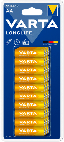 Varta 长效AA电池 30 pack