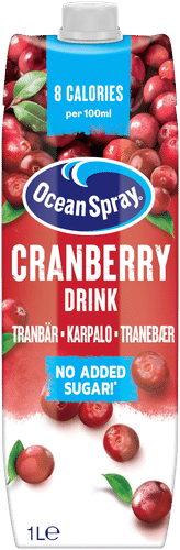 Ocean Spray 蔓越莓汁不加糖 1L
