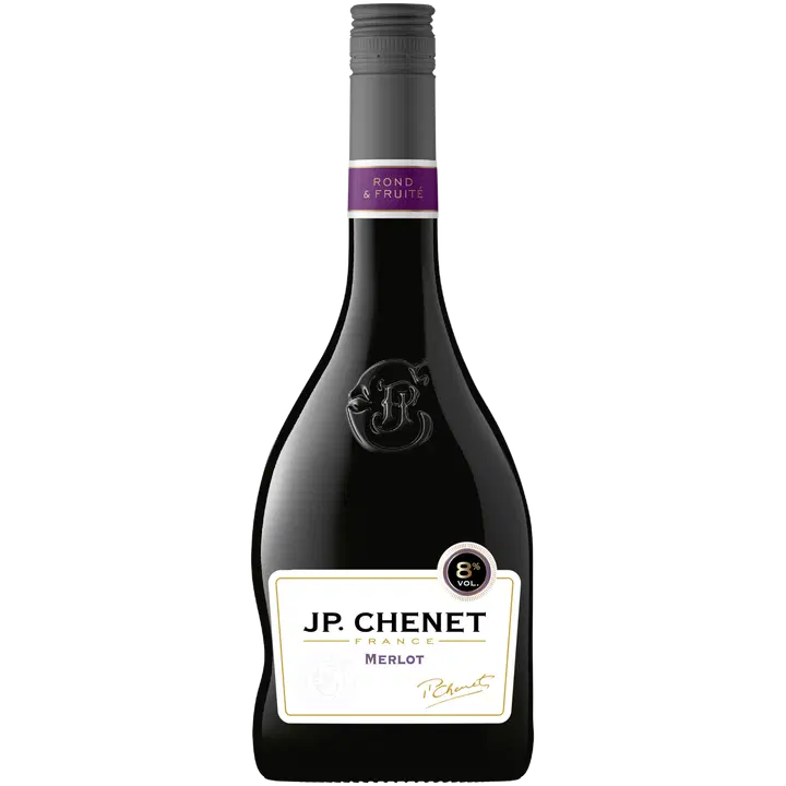 JP Chenet Merlot 8,0 til-% 0,75 L pullo|JP. Chenet JP Chenet 梅洛 8.0 vol% 0.75 L 瓶装