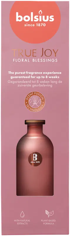 Bolsius 香薰棒 – 花香祝福 80 ml|Bolsius – tuoksutikut – Floral Blessings – 80 ml