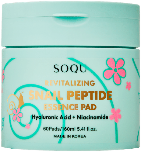 SOQU 蜗牛肽精华棉片 60 kpl