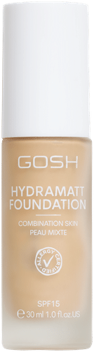 Gosh Hydramatt Foundation 006Y Medium Light -meikkivoide 30ml