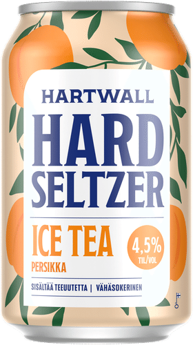 Hartwall Hard Seltzer 冰茶桃子 4.5% 0,33 l