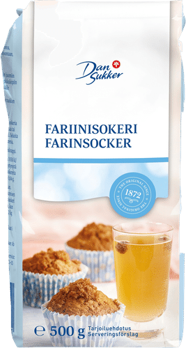 Dansukker Fariinisokeri 500g|Dansukker 细砂糖 500g