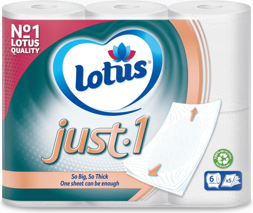 Lotus Just1 卫生纸 6卷