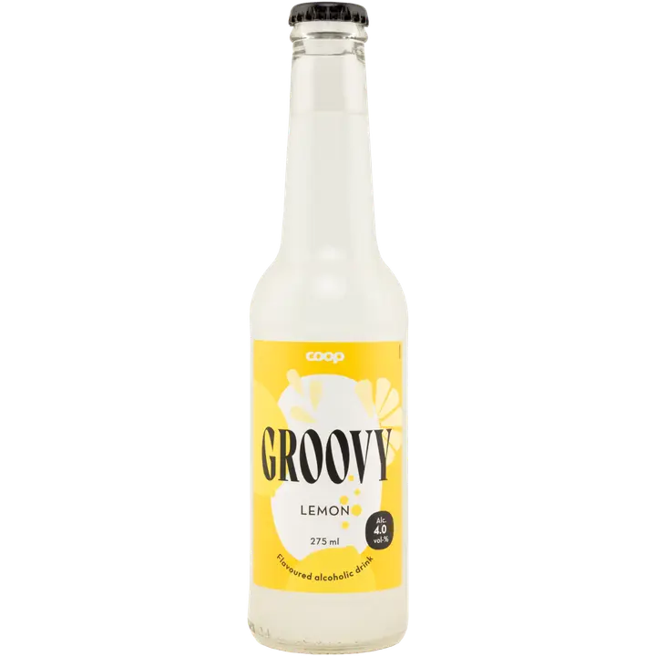 Coop Groovy RTD Lemon 4% 0,275l|Coop Groovy 即饮柠檬 4% 0,275l