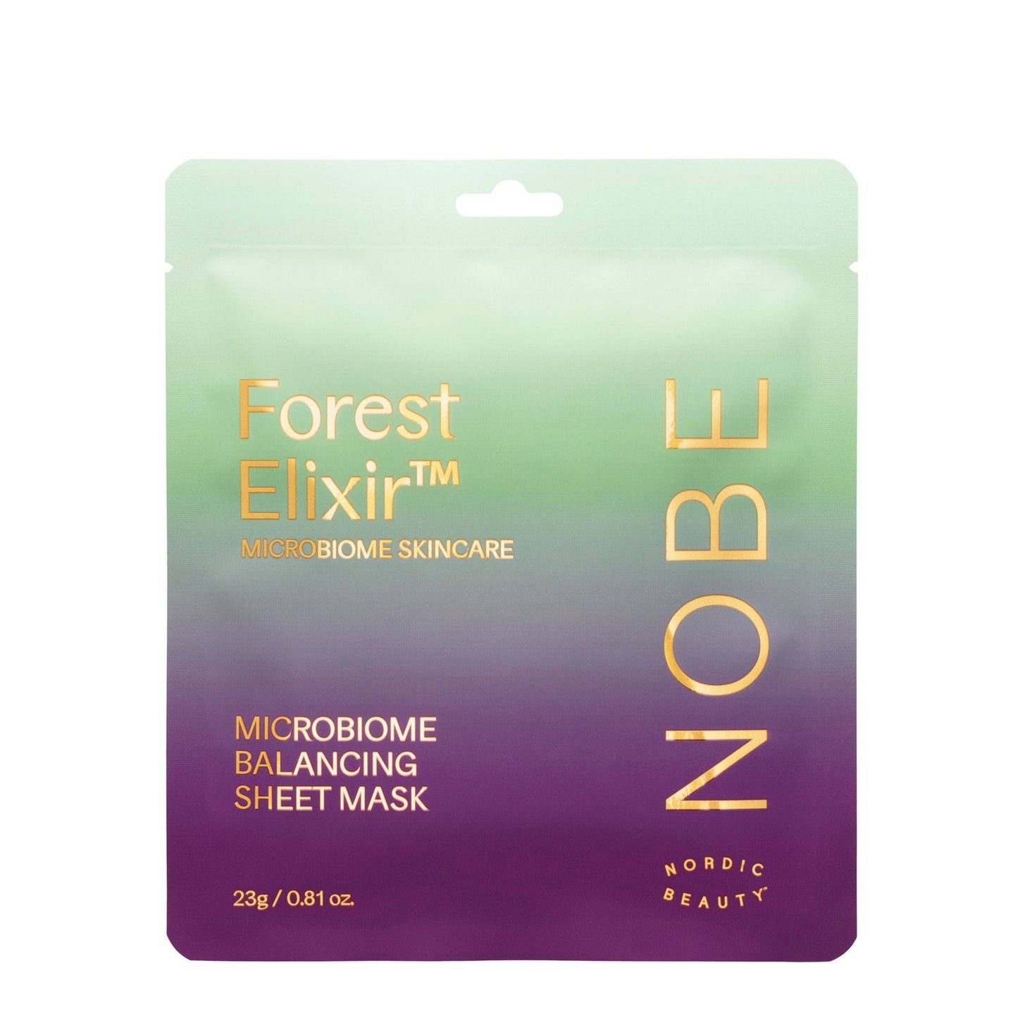 NOBE森林灵药平衡面膜贴 1 kpl|NOBE Forest Elixir Balancing Sheet Mask - Kangasnaamio 1 kpl