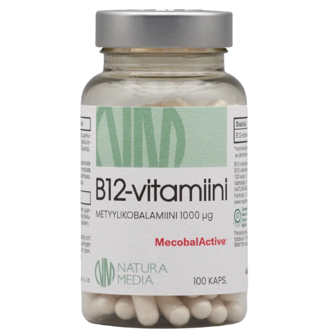 Natura Media B12 1000 µg 100 粒胶囊