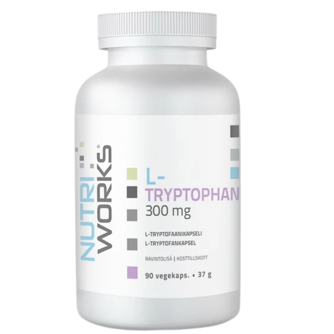 Nutri Works L-色氨酸300毫克90粒