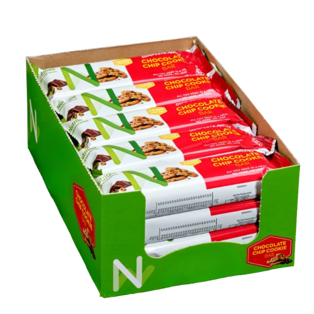 Nutrilett 巧克力曲奇 - 巧克力饼干棒 20 x 60 g 批发装