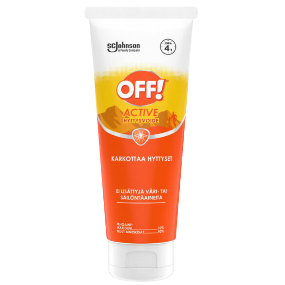 OFF! Active Hyttysvoide 100 ml - Hajustamaton|OFF! 活性驱蚊膏 100毫升 - 无香型