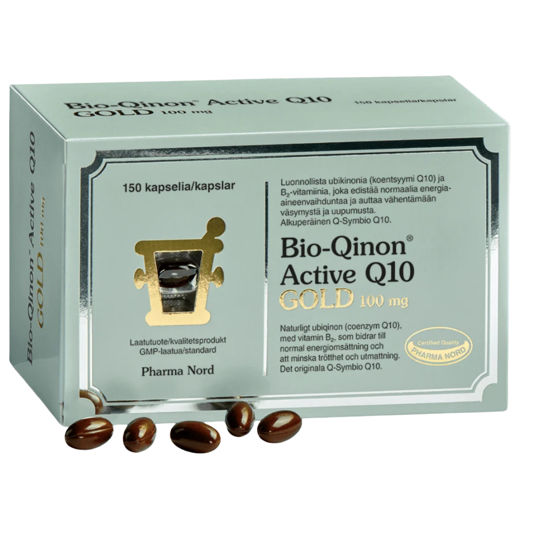 Pharma Nord Bio-Qinon Active Q10 Gold 100毫克 150粒