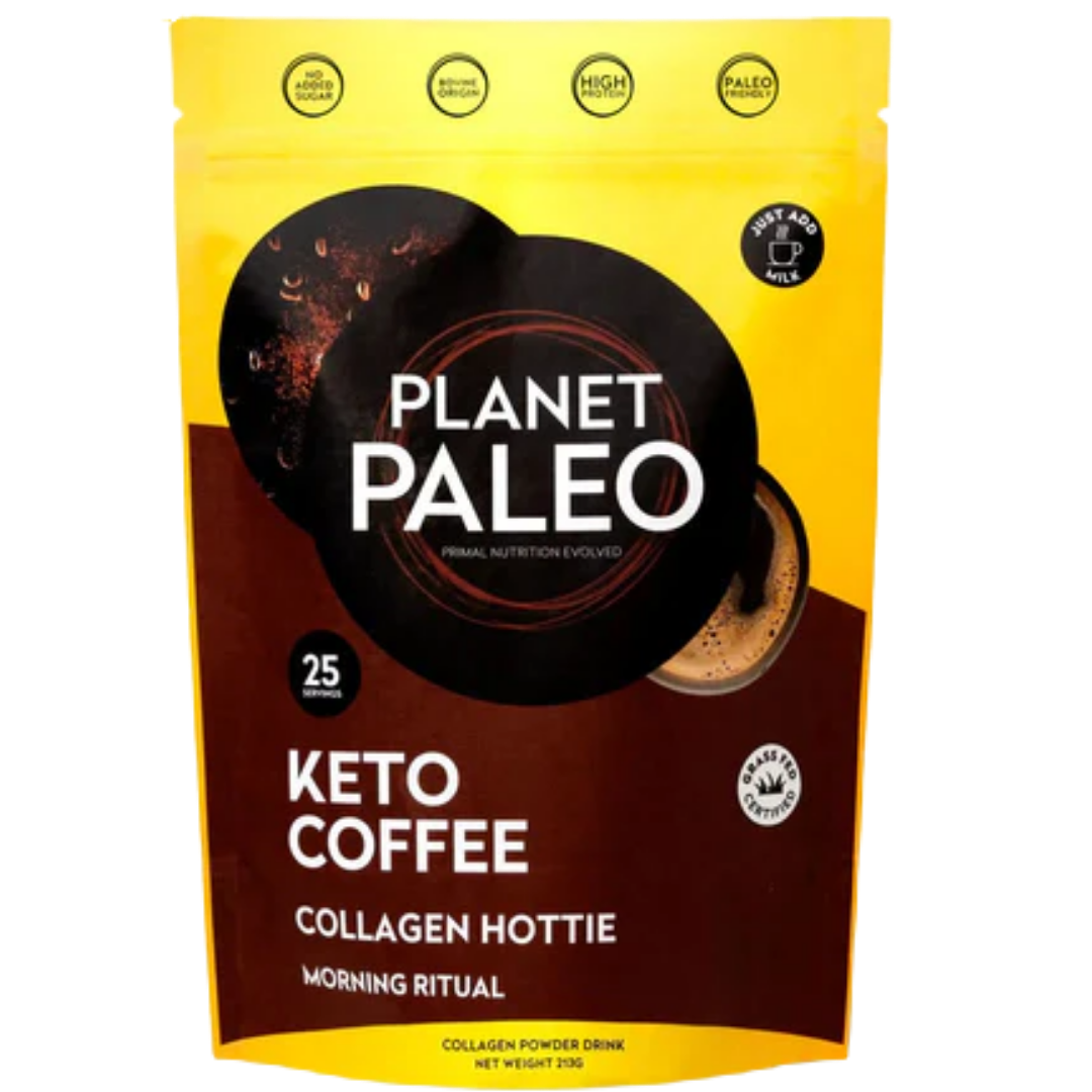 Planet Paleo 生酮咖啡 - 胶原蛋白咖啡 213 g|Planet Paleo Keto Coffee - Kollageenikahvi 213 g