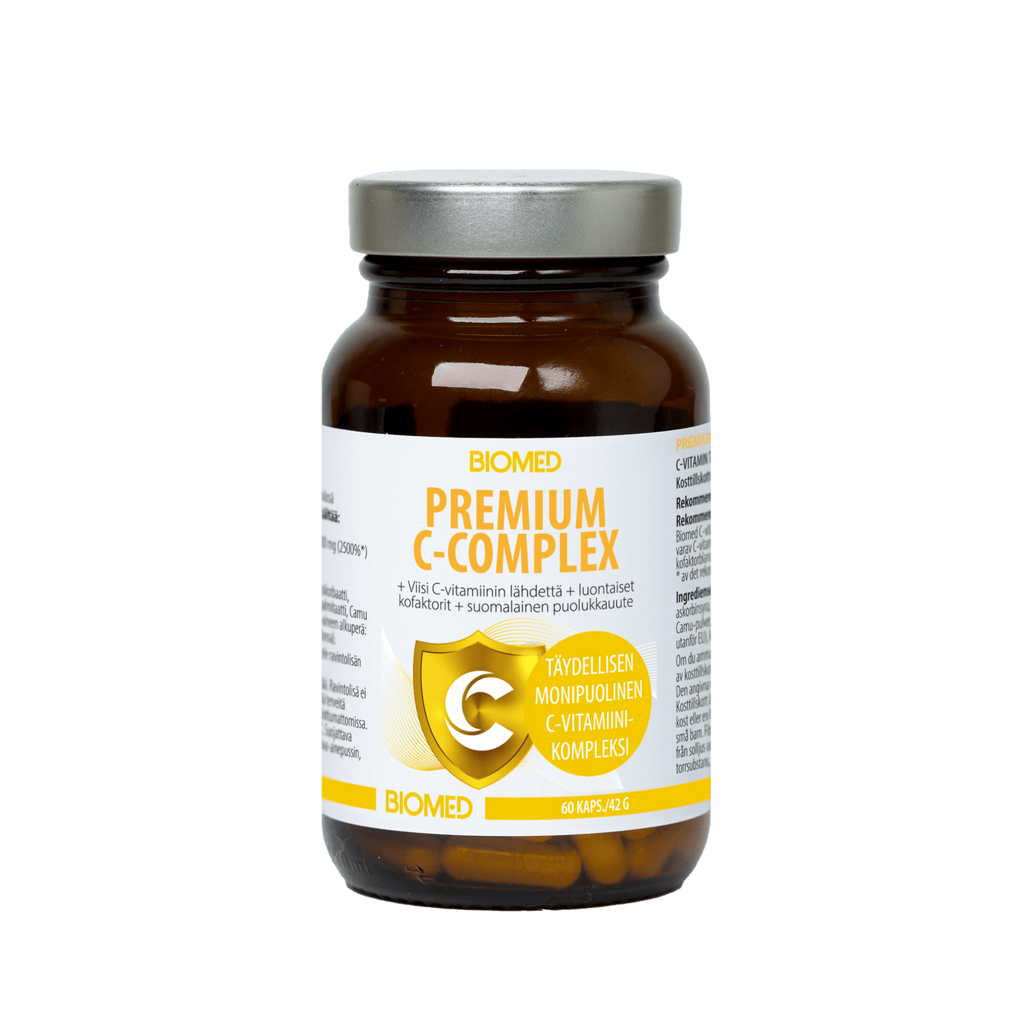 Biomed Premium C-Complex 60 kaps.|Biomed 优质 C 复合物 60 粒。