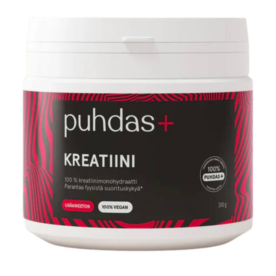 Puhdas+ 肌酸 200 g|Puhdas+ Creatine - Kreatiini 200 g