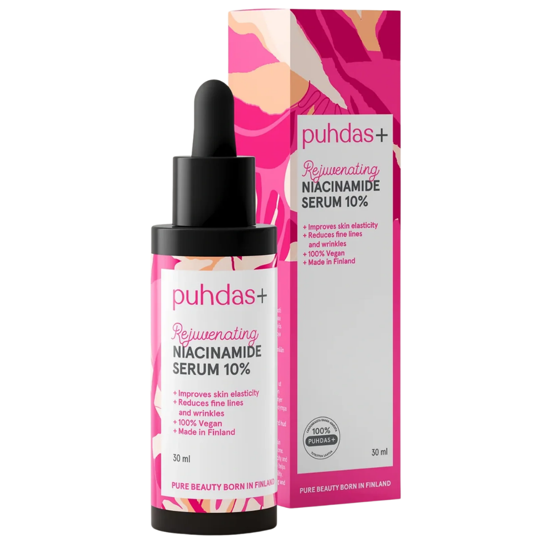 Puhdas+ 烟酰胺精华 10% - 精华液 30 ml|Puhdas+ Niacinamide Serum 10 % - Seerumi 30 ml