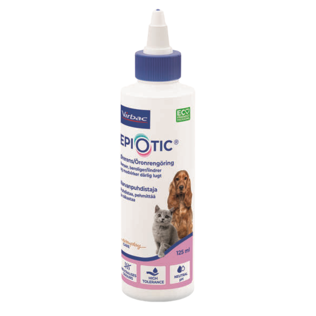 Virbac EpiOtic - 耳道清洁剂 125 ml|Virbac EpiOtic - Korvanpuhdistaja 125 ml